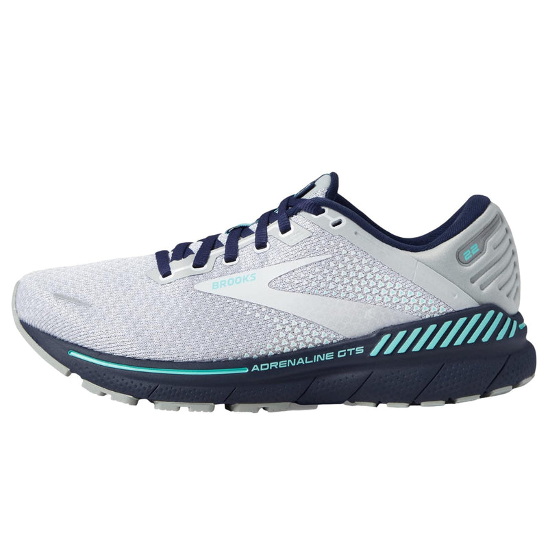 Brooks Adrenaline GTS 22 Grey / Peacoat / Aruba  120353-1B-036 Women's