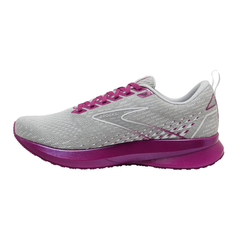 Brooks Levitate 5 Grey / Lavender / Baton Rouge  120357-1B-003 Women's