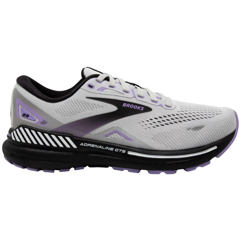 Brooks Adrenaline GTS 23 Grey / Black / Purple  120381-1B-039 Women's
