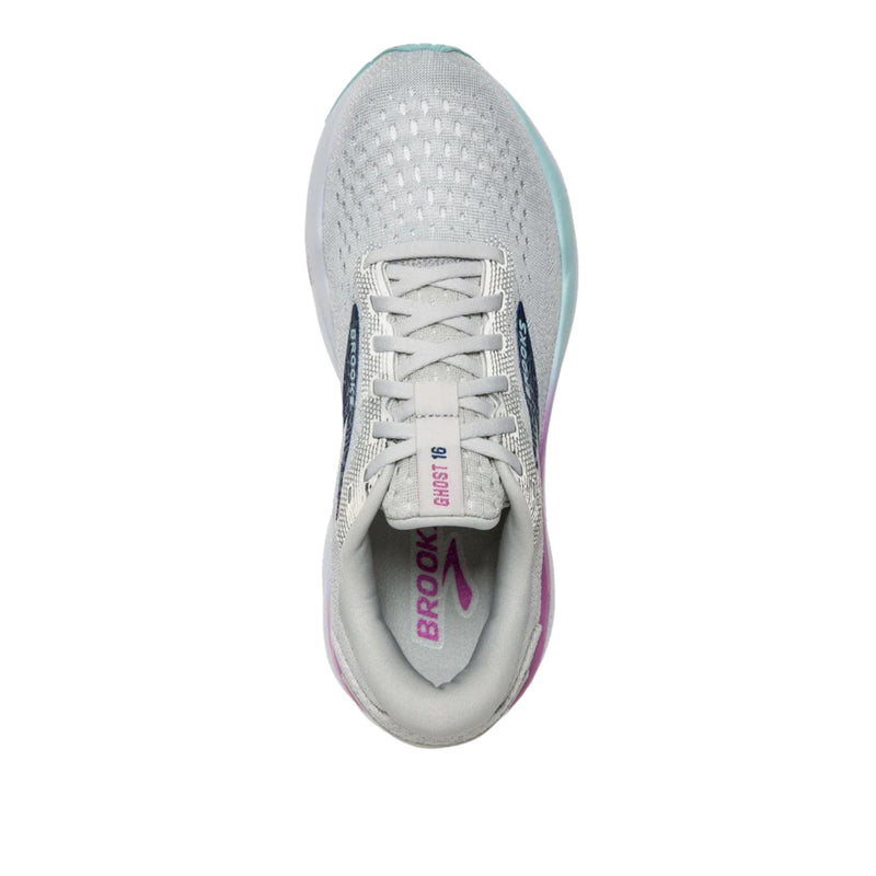 Brooks Ghost 16 White / Grey / Estate Blue  120407-1B-175 Women's