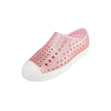 Native Shoes Jefferson Bling Milk Pink Bling / Shell White  12100112-6805 Toddler