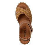 Naot Pavlova Latte Brown Leather / Golden Brown Raffia  124205-SAL Women's