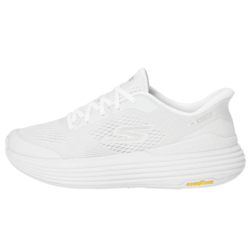 Skechers Max Cushioning Suspension-Chrone White  129258-WHT Women's