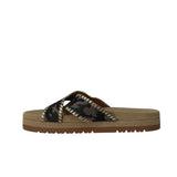 Jack Rogers Lexi Crisscross Comfort Cozy Sandal Camo / Platinum  132211SA07-310 Women's