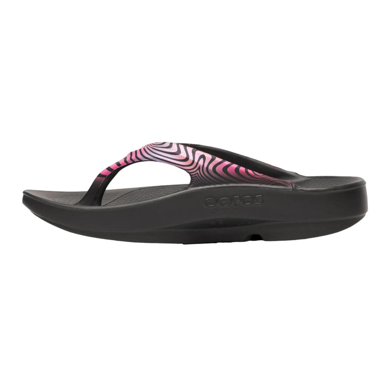 OOFOS OOlala Limited Disco Zebra  1403-DISCOZEBRA Women's