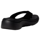 Skechers Arch Fit 2.0 3-Pt Rhinestone Sandal Black/Black  140855-BBK Women's