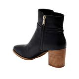 Jack Rogers Timber Tassel Bootie Leather Black  141231BT05-001 Women's