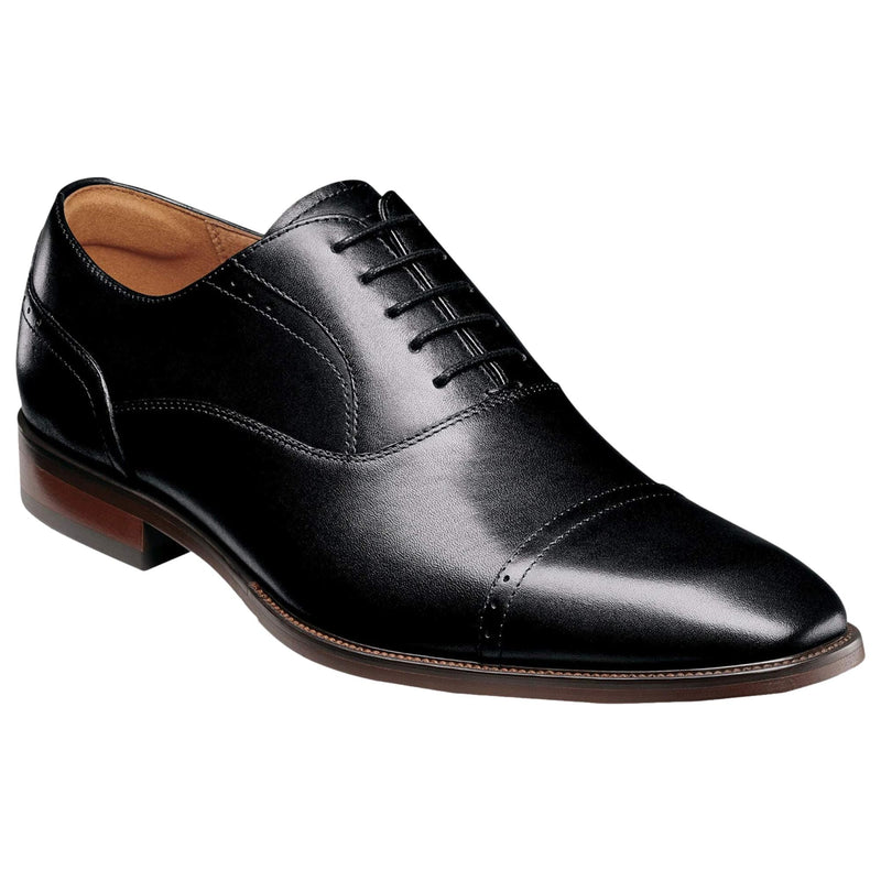 Florsheim Sorrento Cap Toe Oxford Black Smooth  14292-001 Men's
