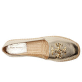 Tory Burch Eleanor Espadrille Spark Gold / Gold  144163-723 Women's