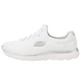 Skechers Summits Artistry Chic White / Silver  150119-WSL Women's