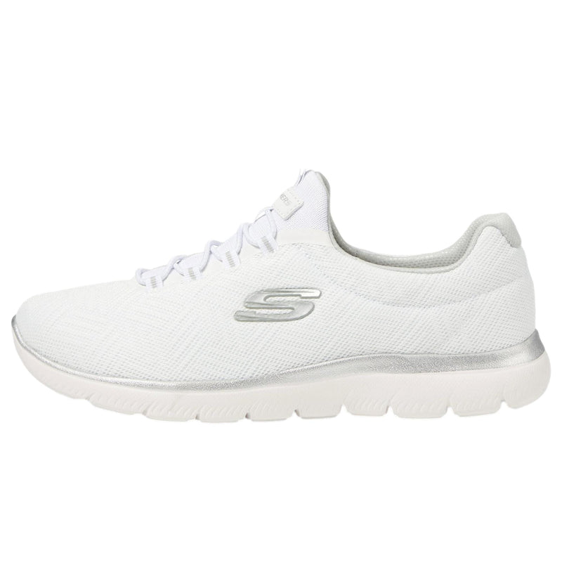 Skechers Summits Artistry Chic White / Silver  150119-WSL Women's
