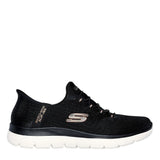 Skechers Summits - Classy Night Black / Rose Gold  150128-BKRG Women's