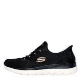 Skechers Summits - Classy Night Black / Rose Gold  150128-BKRG Women's