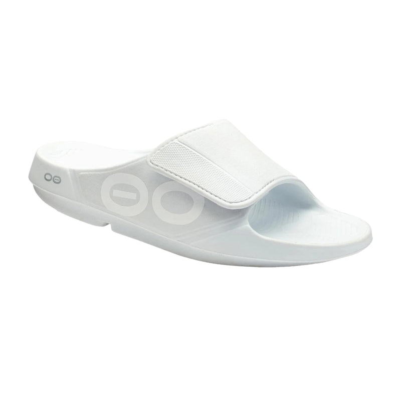 OOFOS OOahh Sport Flex White  1550-WHITE Men's