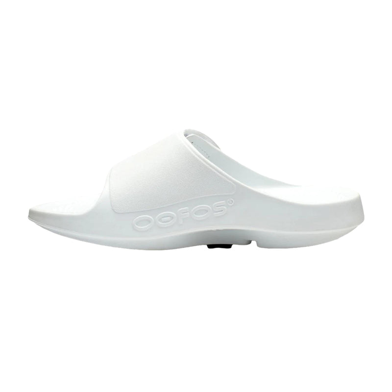 OOFOS OOahh Sport Flex White  1550-WHITE Men's