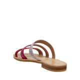 Jack Rogers Amelia Sandal Pink/Red  162201SA01-699 Women's