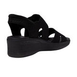 Skechers Pier-Lite Sandals Black  163510-BBK Women's