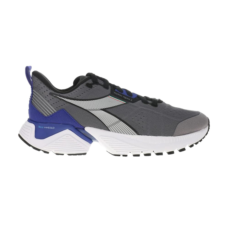 Diadora Mythos Blushield Vigore 2 Steel Grey / Black  179081-C2763 Men's