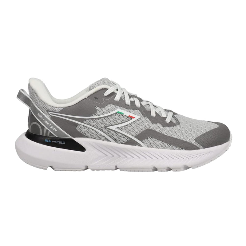 Diadora Mythos Blushield Volo 3 GLAM Silver / White  179086-C1379 Women's