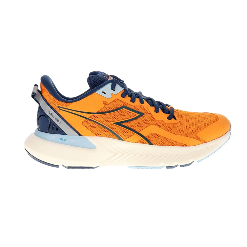 Diadora Mythos Blushield Volo 3 Brgt Marigold / Blue Opal / White  179090-D0482 Men's