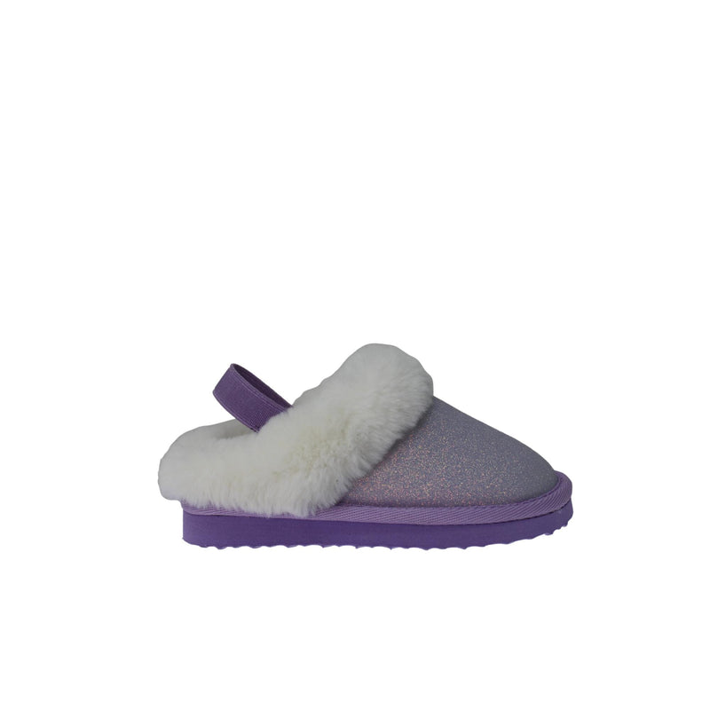 Magallan Outdoor Slippers Purple Glitter  180465 Toddler