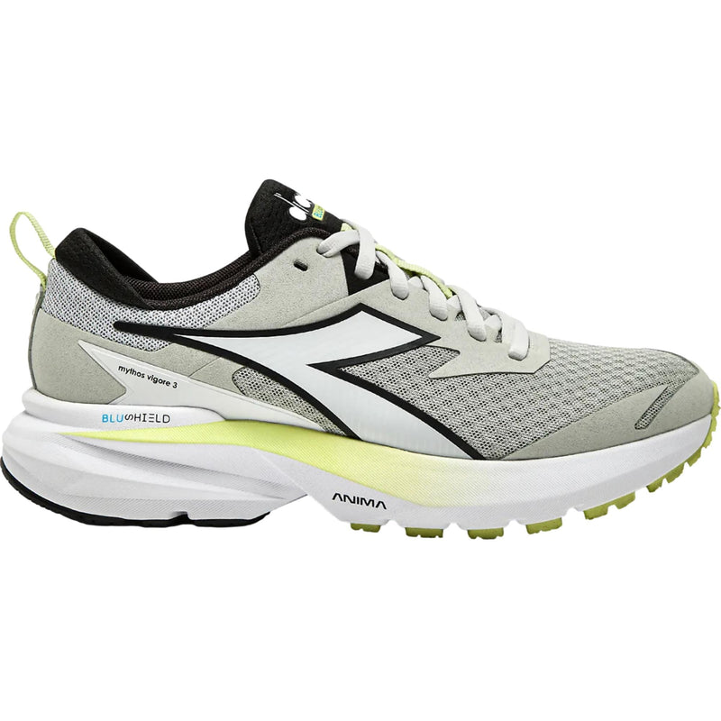 Diadora Mythos Blushield Vigore 3 Silver / White / Black  180679-C3662 Women's