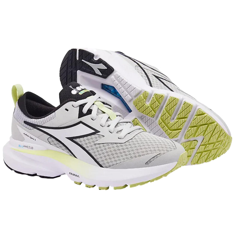 Diadora Mythos Blushield Vigore 3 Silver / White / Black  180679-C3662 Women's