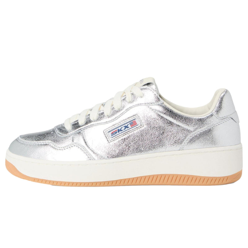 Skechers Sport Court 2.0 - Much Metallic Silver  185261-SIL Women's