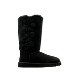 UGG Bailey Button Triplet Black  1962K-BLK Grade-School