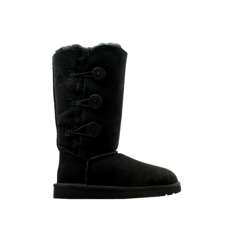 UGG Bailey Button Triplet Black  1962K-BLK Grade-School