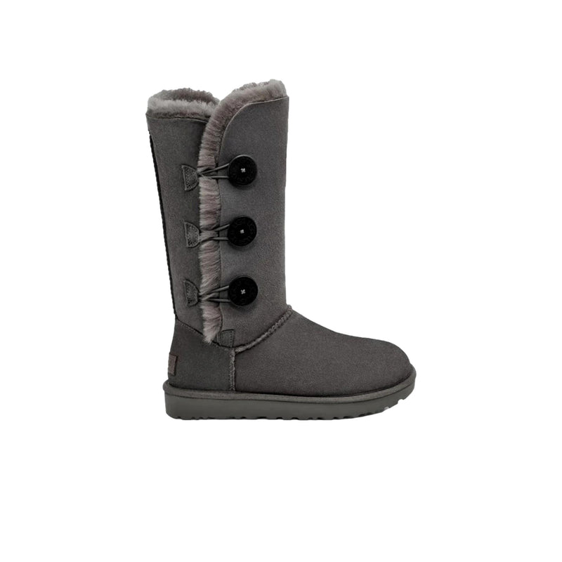 UGG Bailey Button Triplet Grey  1962K-GREY Grade-School