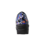 Easy Street Blue Geometric Shapes Patent Lyndee Multicolor / Blue  20-0575 Men's
