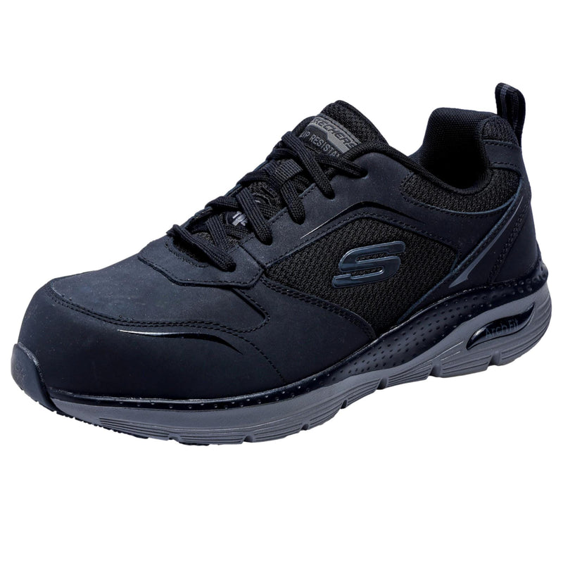 Skechers Arch Fit SR-Angis Comp Toe Black / Charcoal  200134-BKCC Men's