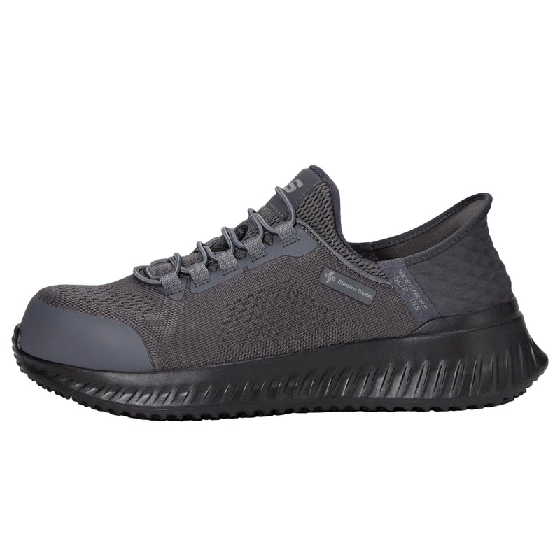 Skechers Tilido ESD Comp Toe - Troxin ESD Charcoal  200298-GRY Men's