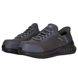 Skechers Tilido ESD Comp Toe - Troxin ESD Charcoal  200298-GRY Men's