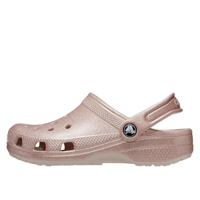 Crocs Classic Glitter Clogs Quartz Glitter  206992-6WV Toddler