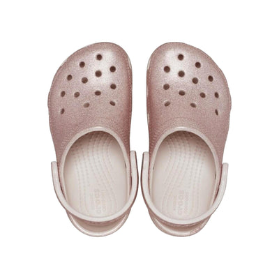 Crocs Classic Glitter Clogs Quartz Glitter  206992-6WV Toddler