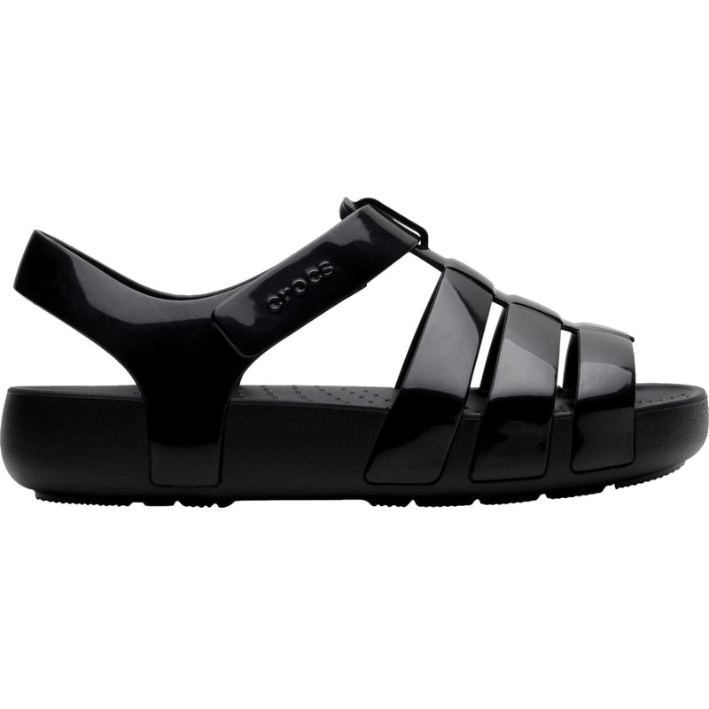 Crocs Isabella Glitter Sandal Black  209400-001 Pre-School