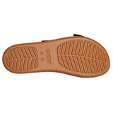 Crocs Brooklyn Woven Buckle Black  209978-001 Women's