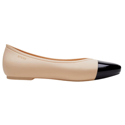 Crocs Brooklyn Pointed Flat Shitake Dipped  210321-2DS Women's