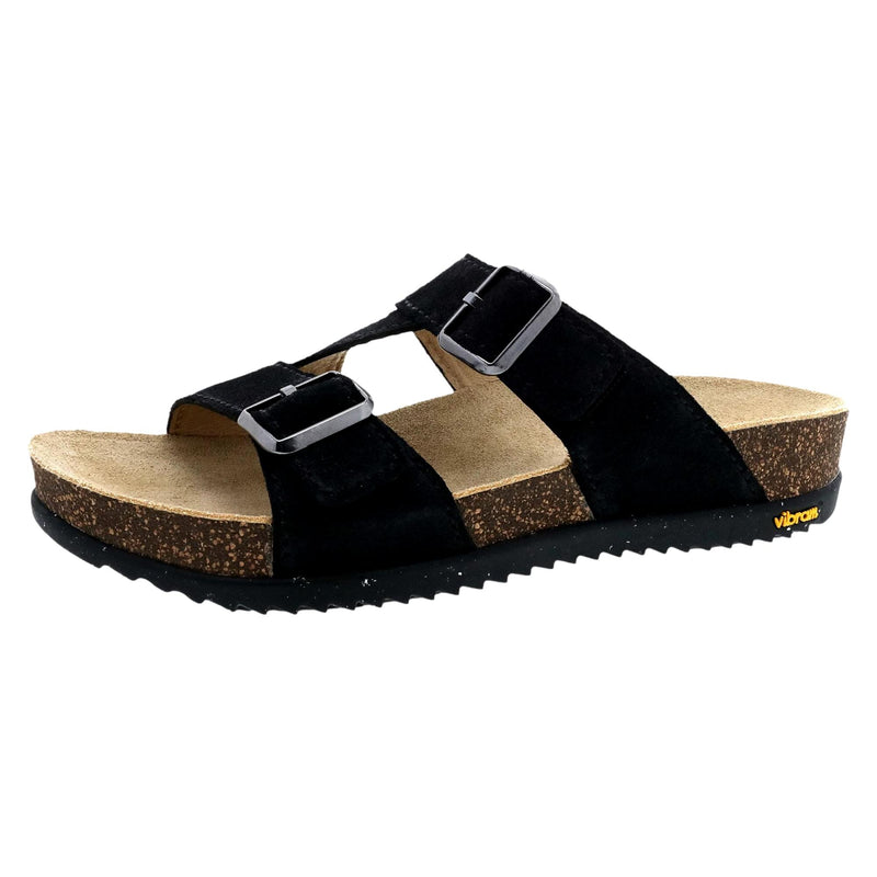 Dansko Dayna Double Buckle Black  2106470200 Women's