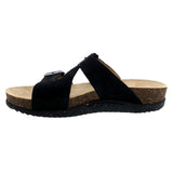 Dansko Dayna Double Buckle Black  2106470200 Women's