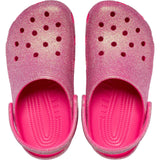 Crocs Classic Glitter Clogs Dragon Fruit  210985-6ZQ Toddler