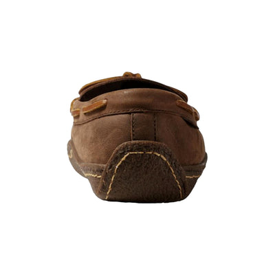 L.L.Bean Slipper Moc Flannel-Lined Acorn  212164-BRN Men's