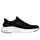 Skechers Contour Foam Cozy Fit Hands Free Slip-In Black / White  232619W-BKW Men's