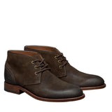 Johnston & Murphy Dudley Chukka Brown Waxed English Suede  24-7364 Men's