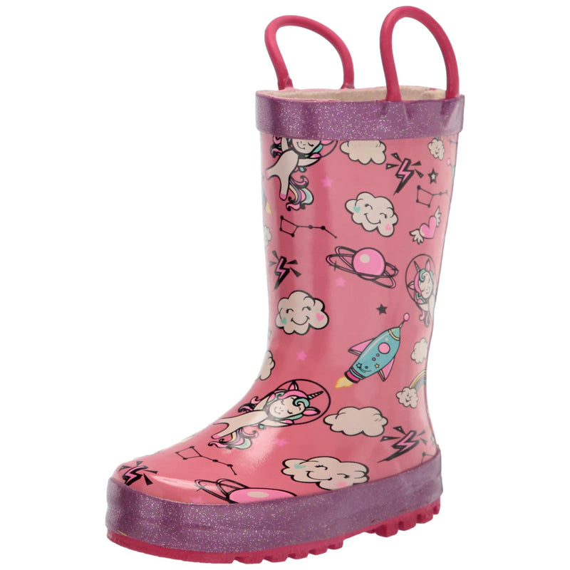 Western Chief Planet Play Rain Boot Pink  24101867P Toddler