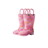 Western Chief Sparkle Unicorn PVC Rain Boot Pink  24126216P Toddler