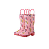 Western Chief Pink Lightning Lighted PVC Rain Boot Pink  24126219P Toddler
