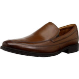 Clarks Tilden Free Slip On Dark Tan  26130098 Men's